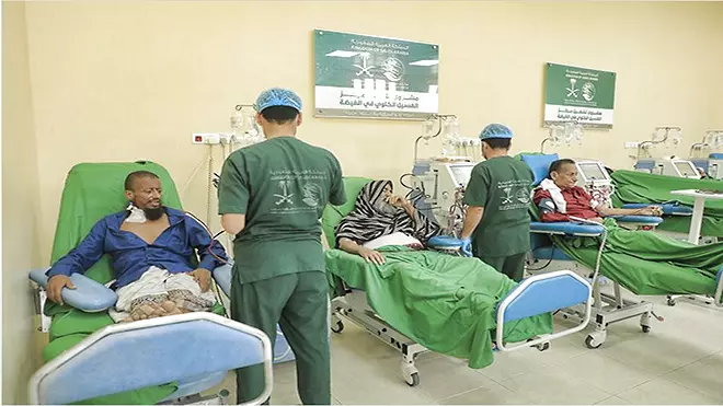 استمرار تقديم الرعاية الصحية لمرضى الفشل الكلوي في الغيظة
